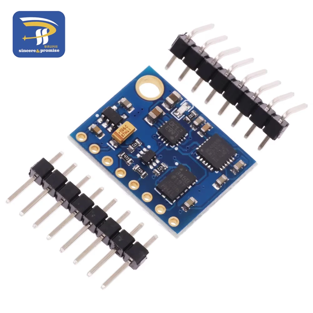 GY-85 BMP085 Sensor Modules 3V-5V 9 Axis Sensor Module (ITG3205 +ADXL345 + HMC5883L) ,6DOF 9DOF IMU Sensor