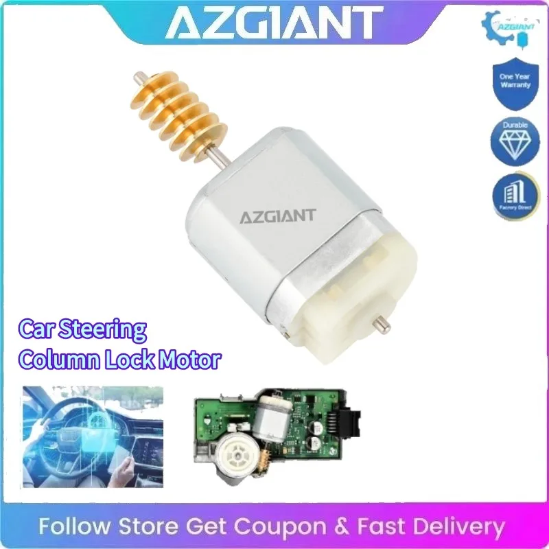 

AZGIANT Car Steering Lock Actuator Motor 12 Volt FC-280 Car Parts for 2018-2022 Land Rover Discovery Sport L550