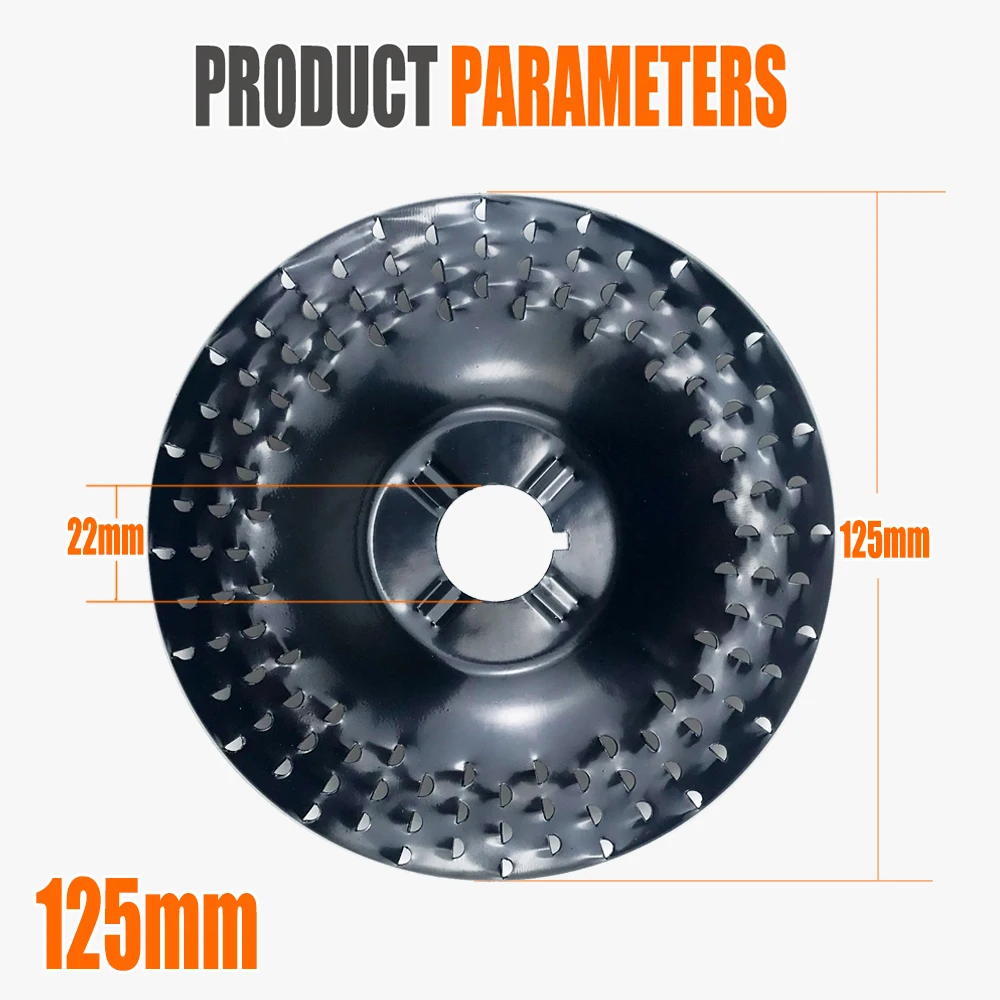 92mm/125mm Grinder Wheel Disc Wood Shaping Wheel Grinding Discs for Angle Grinders Woodworking Sanding Rotary Abrasive Tool