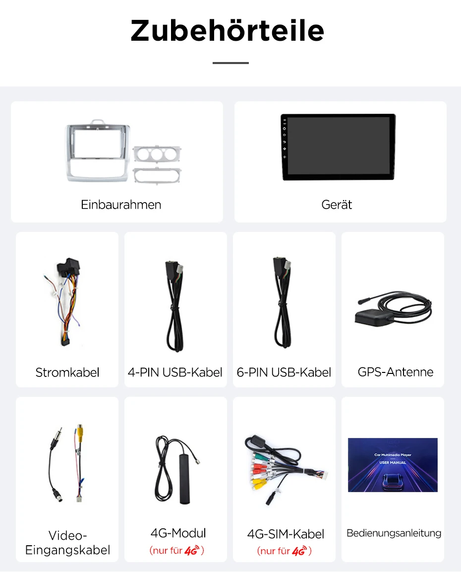 Junsun 9-Zoll Android 15 Autoradio für Ford Focus 2 3 Mk2 Mk3 2004-2011, kabelloses Apple CarPlay, Auto-Bildschirm, Stereo-Multimedia-Videoplayer, intelligente Fahrzeugsysteme, 2-DIN-Autoradio-Haupteinheit, GPS-Navigation, Bluetooth, 4G, WLAN, 8-Kern-Prozessor, FM, DSP, RDS, DAB+ – Detail 29
