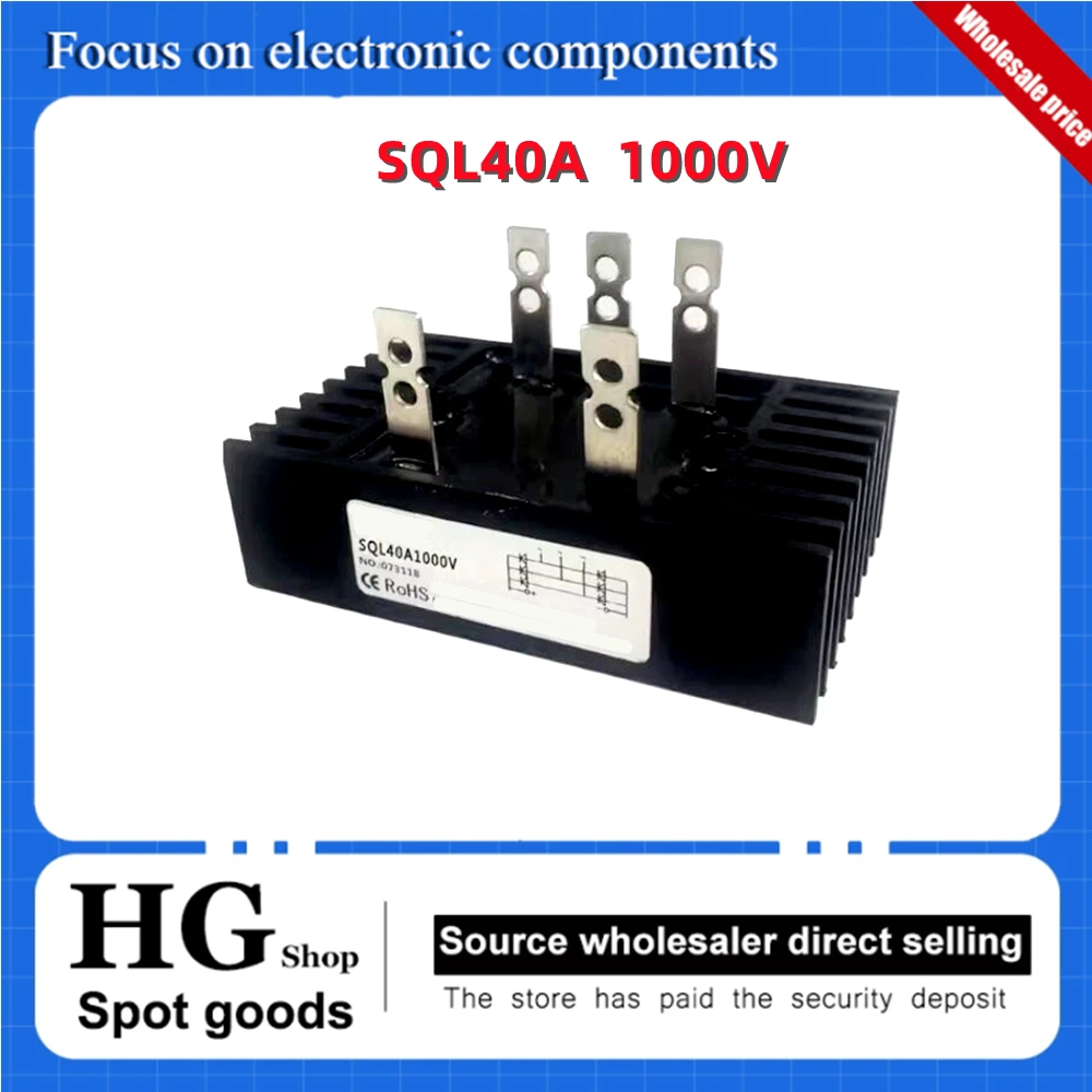 QL100A1600V Single-phase bridge module SQL100A1600V Three-phase bridge rectifier 40A 60A 80A 100A 150A1000V 1600V