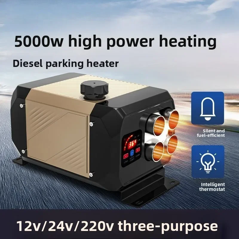 Durable Parking Diesel Warm Air 12V Car Heater Integrated Machine 24V Fuel Warm Air Electric Vehicle 48/60V