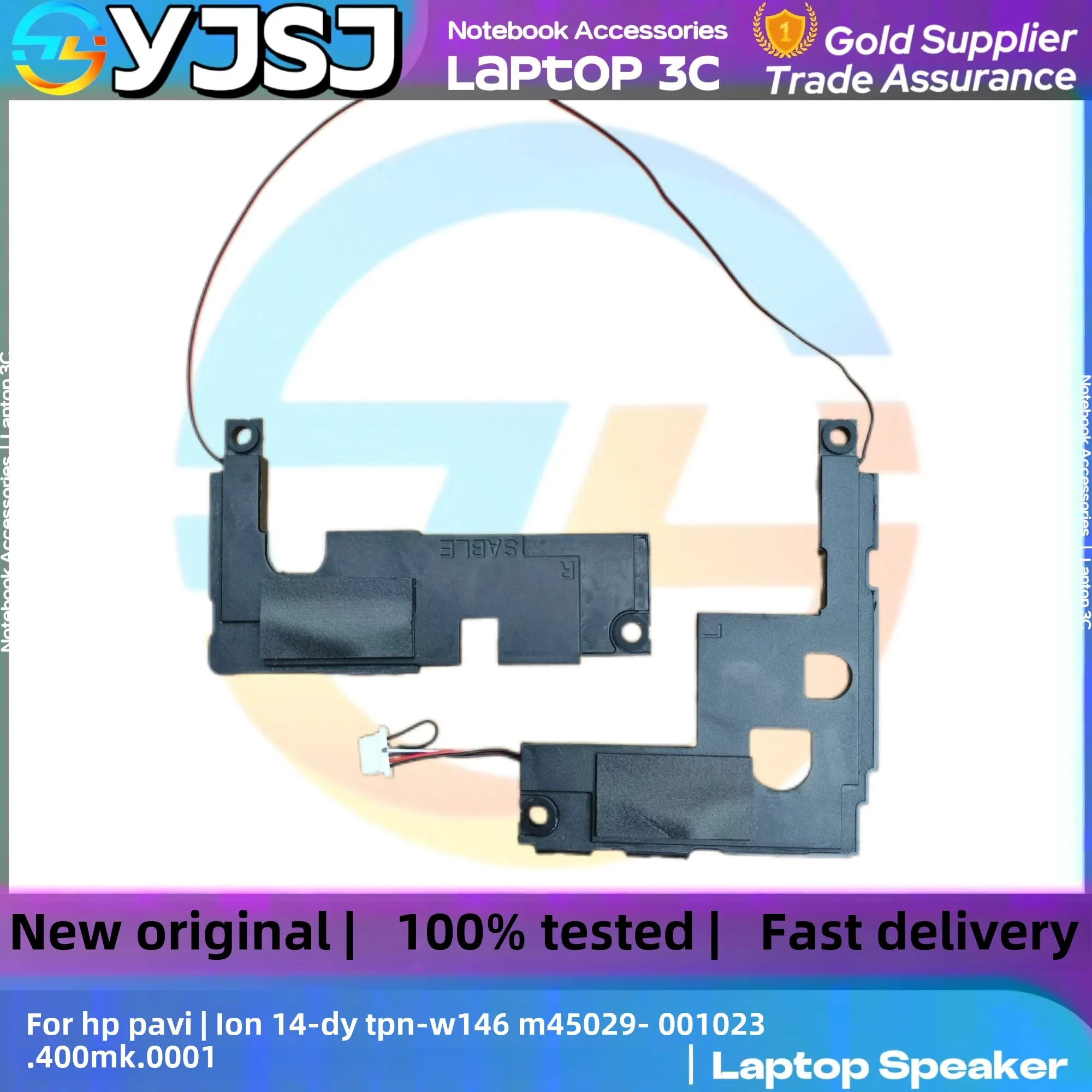 New GENUINE Original Laptop Speaker For HP Pavilion 14-DY TPN-W146 built-in speaker horn audio M45029-001 023.400MK.0001