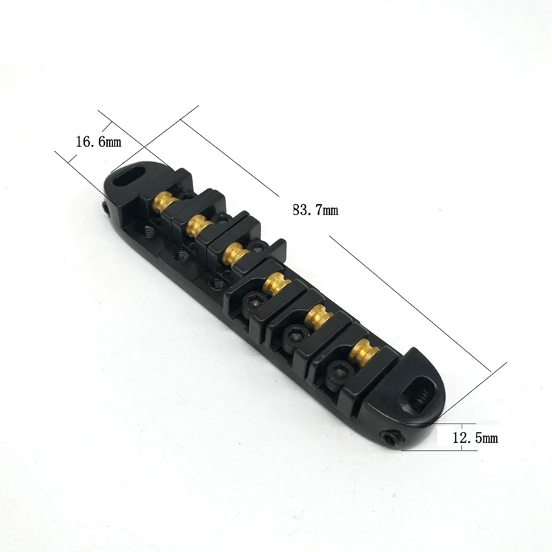 JEBridge-Roller matéridle, Roller Bridge, Lp Ball Bridge, Mozambique, Guitares à 6 cordes, Accessoires électriques