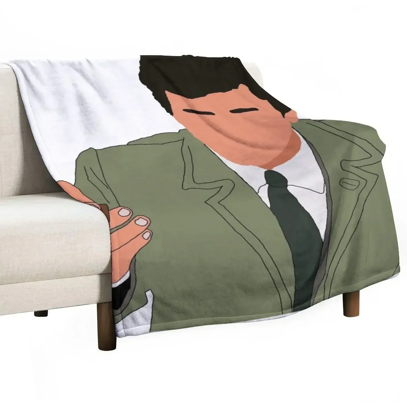 Columbo Throw Blanket Bed Fashionable Personalized Gift Stuffeds Thermal Blankets