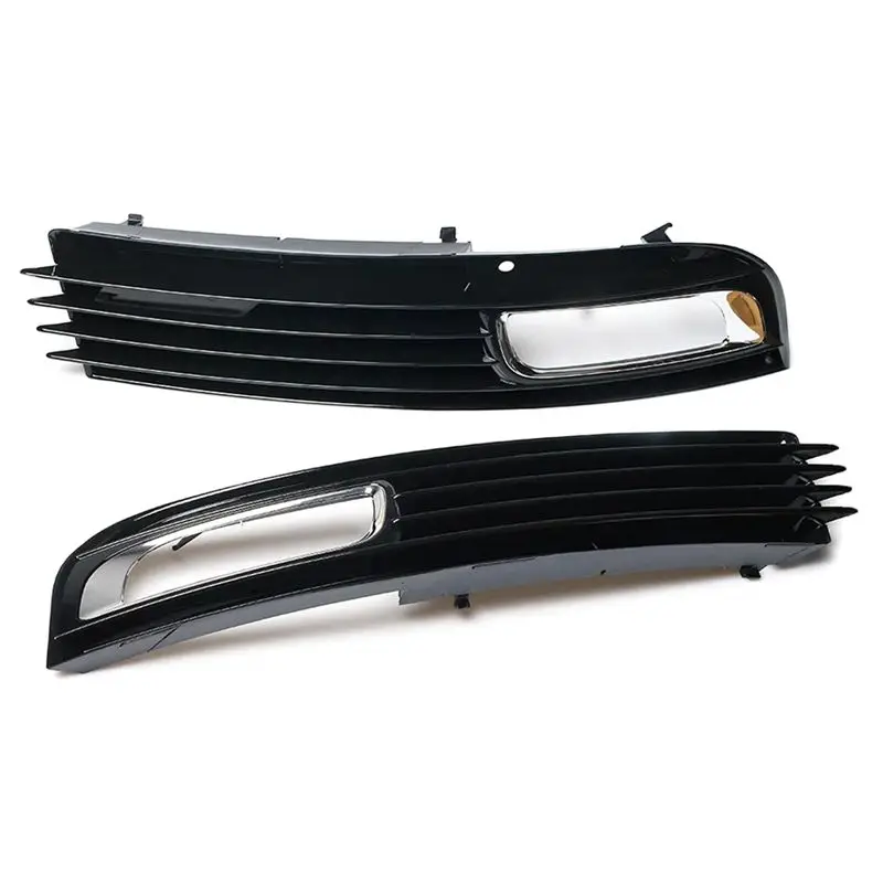 Reliable-4E0807681AN 4E0807682AN Fog Light Frame Lower Mesh Fog Light Grille Front Bar Lower Mesh Wind Screen Car Parts For