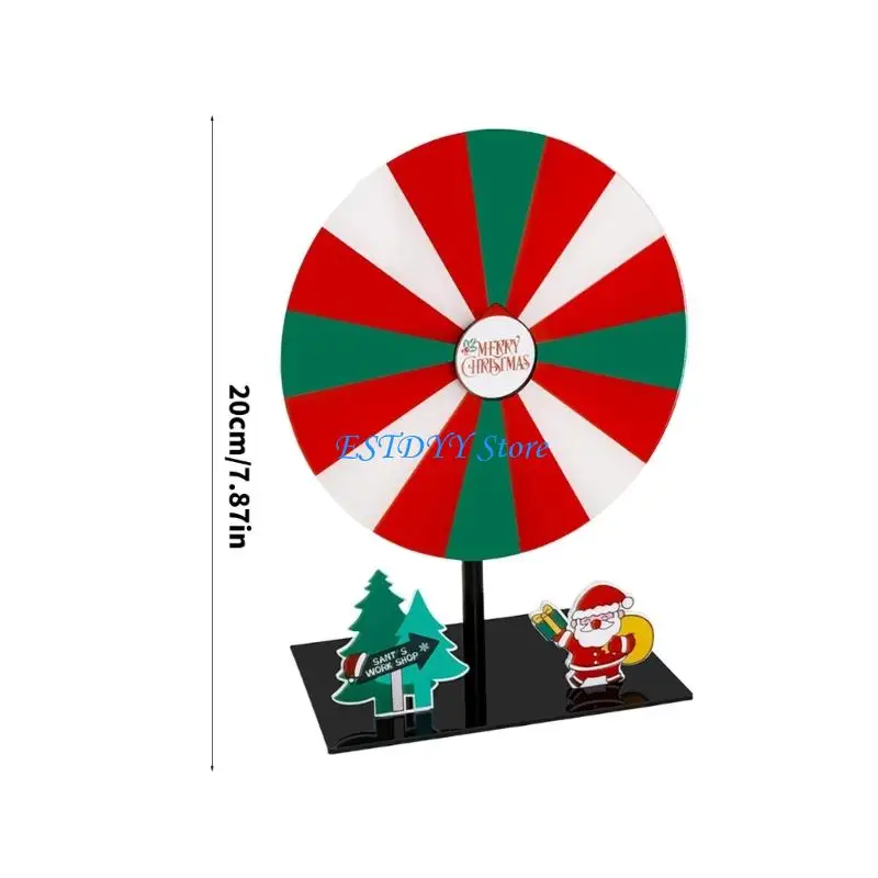 عجلة ألعاب دوارة من النوع الثقيل G6DE عجلة ألعاب ملونة قابلة لإعادة الاستخدام مع قاعدة معدنية متينة للأطفال والكبار