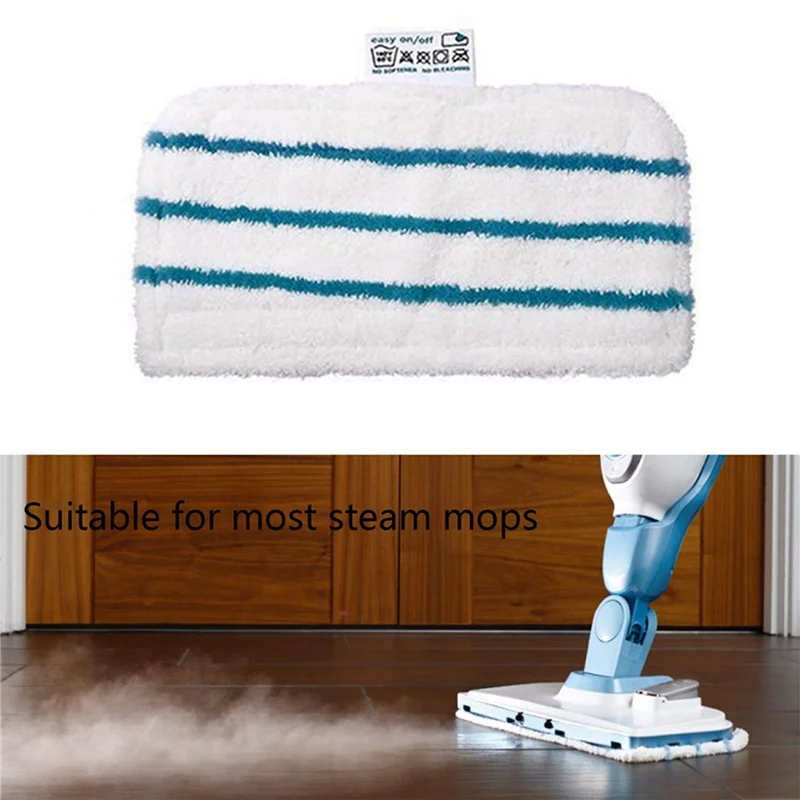 ABRG-Mop Pad Per Black/Decker Steam Mop FSM1600 1610 1620 1630 Lavabile Sostituzione Pulizia Panno per pulire