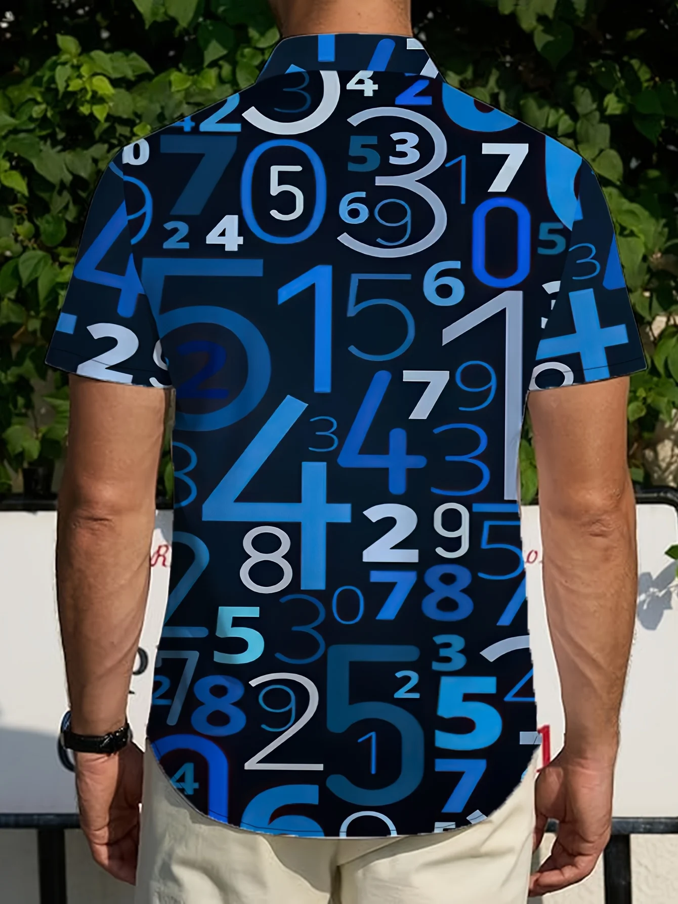 Hawaii Men's Casual Fashion Short Sleeve Shirt New 2025，