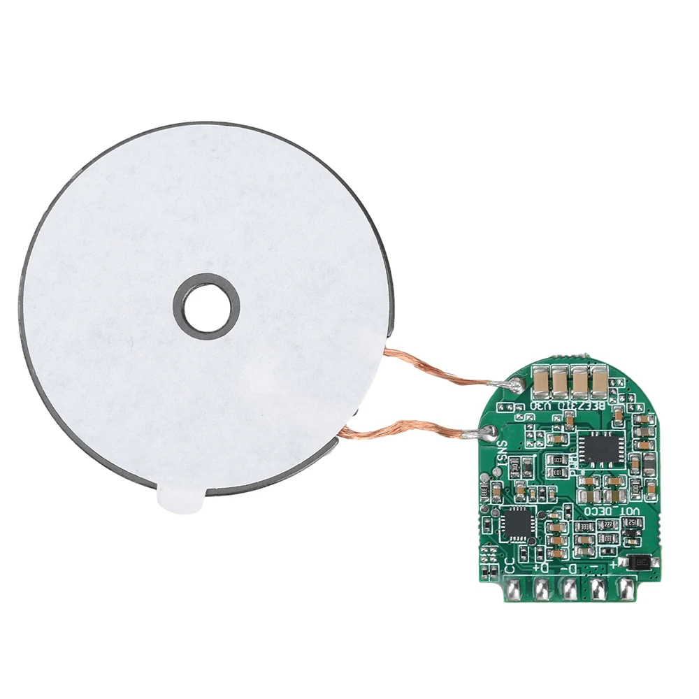 15 واط عالية الطاقة وحدة شاحن لاسلكي شاحن لاسلكي الارسال وحدة PCBA مجلس لفائف وضع التشغيل درجة حرارة منخفضة