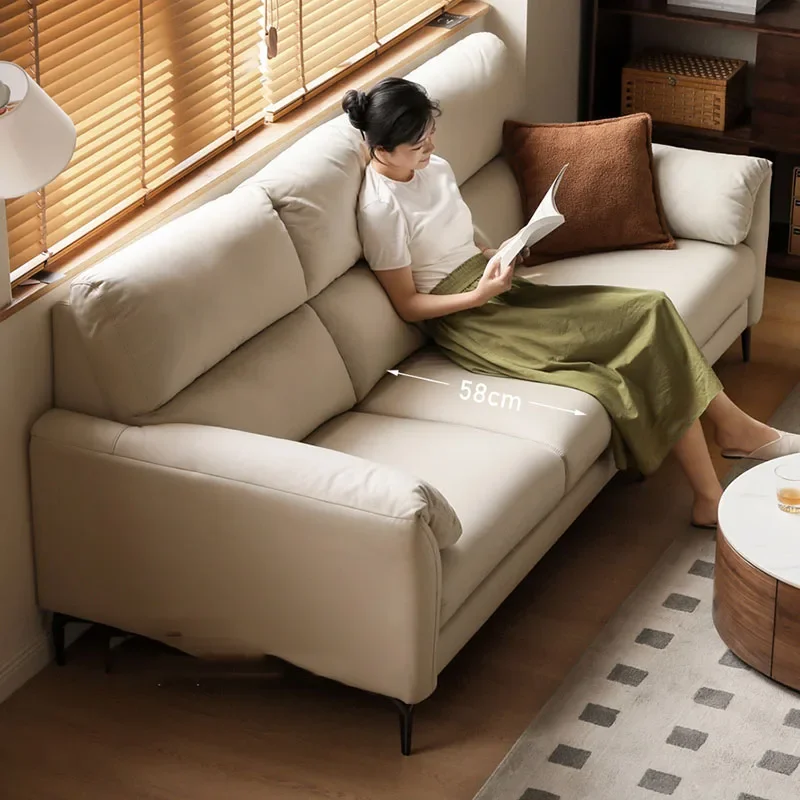 

Sponge Corner Living Room Sofas Sectional Minimalista Xxl Reception White Sofa Armchair Relax Chaise Lounges Compression Sofa