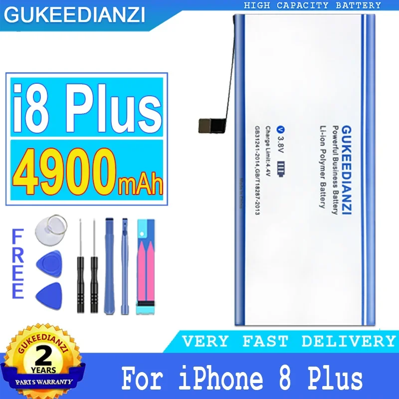 แบตเตอรี่ gukeedianzi สำหรับ Apple iPhone 7 plus iPhone 7 7 8 plus SE 2020 /se 2 SE2 SE2020 x XR XS MAX xsmax bateria