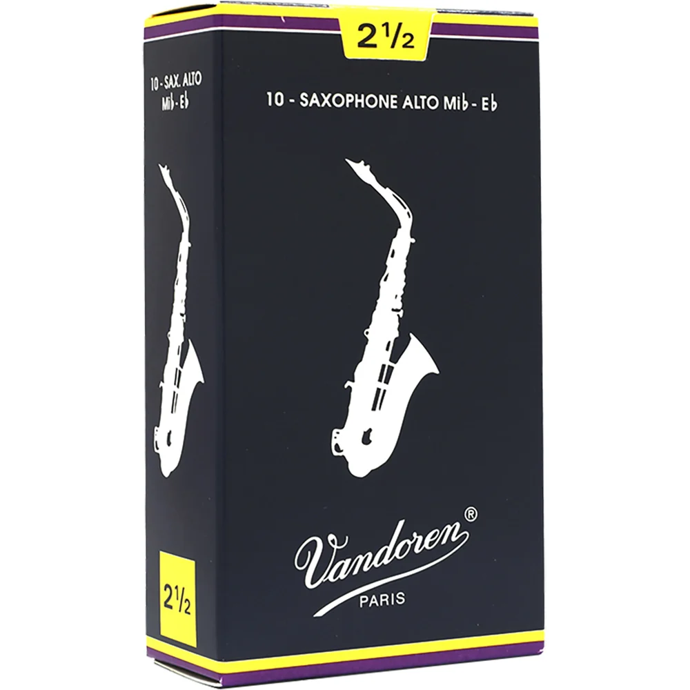 

France Vandoren Saxophone Reed Blue Box SAX Reeds Traditional Soprano Alto Tenor Clarinet Original