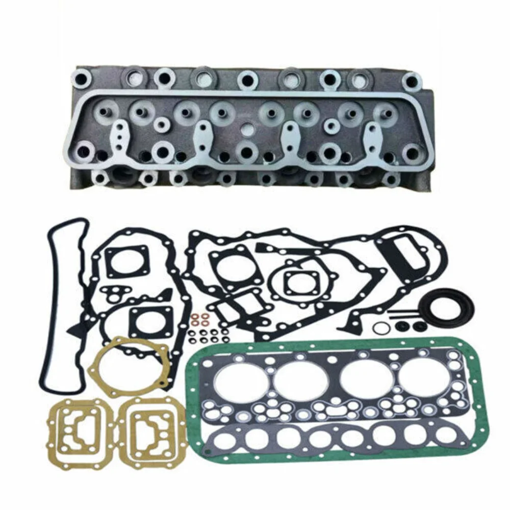 Complete Cylinder Head & Full Gasket Kit For Nissan SD23 SD25 Engine Forklift