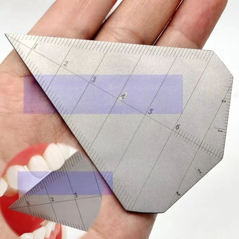 Lab Measuring Ruler Oral Opening Ruler Lab Ruler Implant Opening Measurement Tools