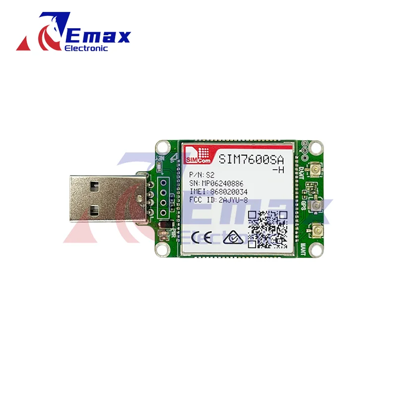 Simcom SIM7600SA-H lte cat4 usb dongle breakout kit TE-A 1 stücke nicht unterstützt gps