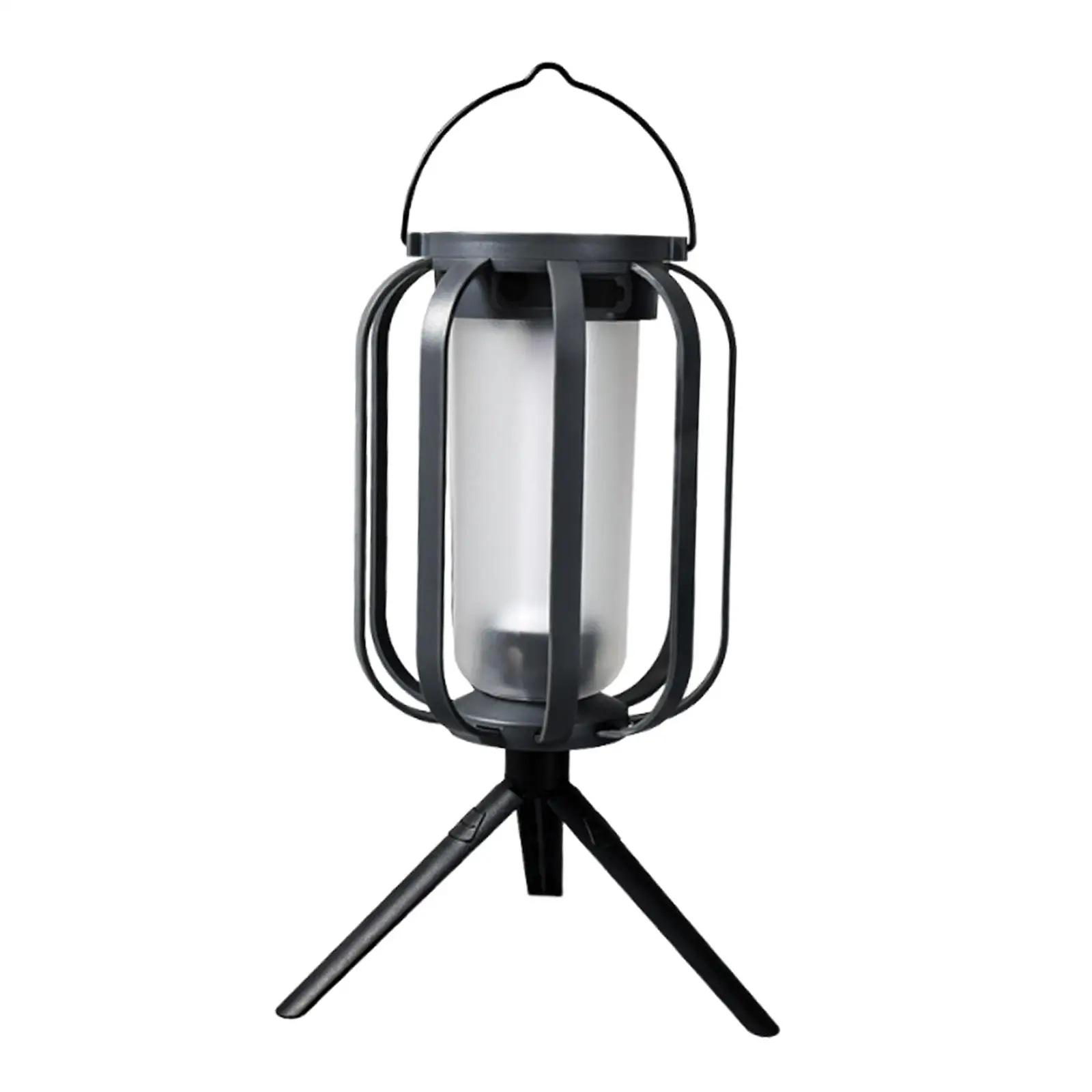 Fairy Garden Lamp Solar Lantern Flame Light Waterproof Lighting Fixture Landscape with Tripod Stand for Balcony Lamp Yard