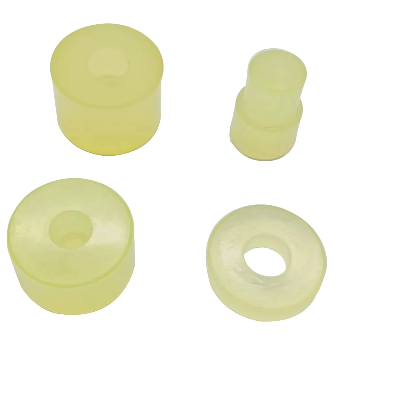 Woodworking Edge Banding Machine Parts Excellent Yellowish Rubber Cushion for End Trimming Unit