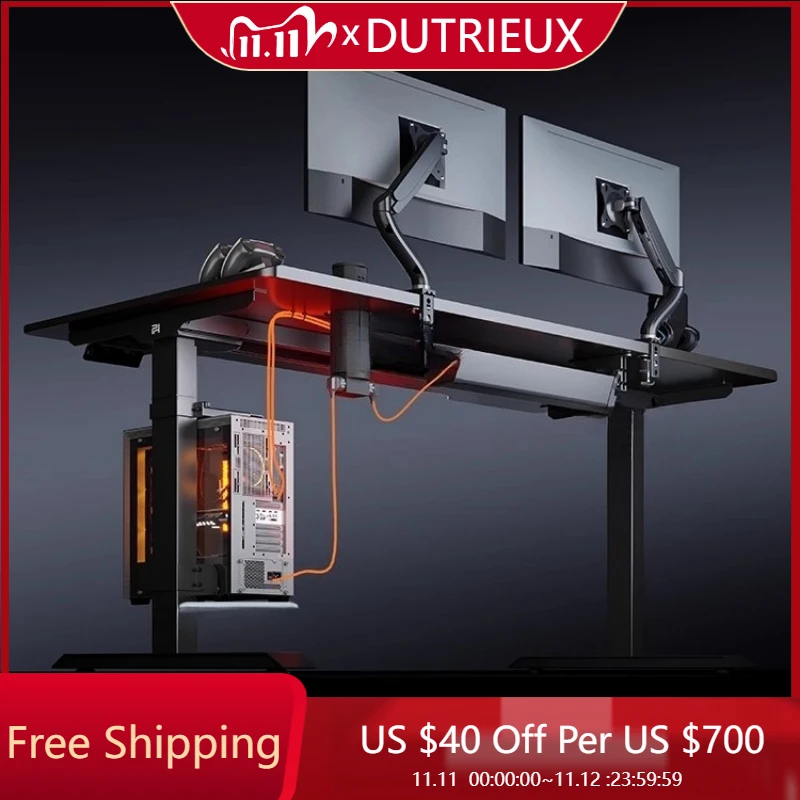 

Conference Modern Computer Desks Work Cheap Storage Minimalist Computer Desks Shelf Luxury Gaming Metal Bureau Home Furniture