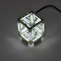 Electronic DIY Engineering Four-Dimensional Space Supercube Creative Abyss Night Parts Assembly Soldering Practice Kit Gift