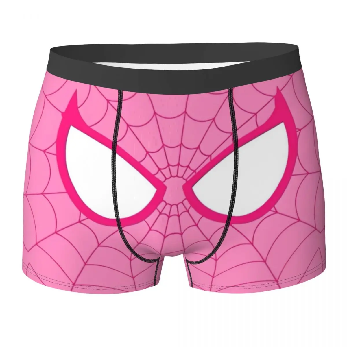 Marvel Underwear Spiderman Males Panties Printing Comfortable Boxer Shorts Trenky Boxer Brief Plus Size