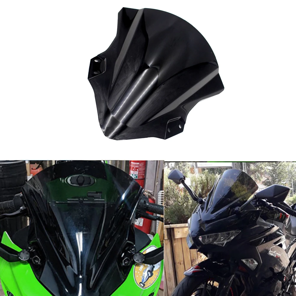

Motorcycle Windshield Windscreen Wind Deflector Front Wind Shield for Kawasaki Ninja 400 Ninja400 EX400 2018 2019