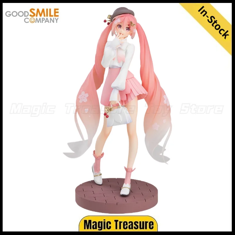 【En stock】GSC PUP SMILE VALUE 2025 Hatsune Miku Sakura Miku Flower Viewing Outfit Anime Figure