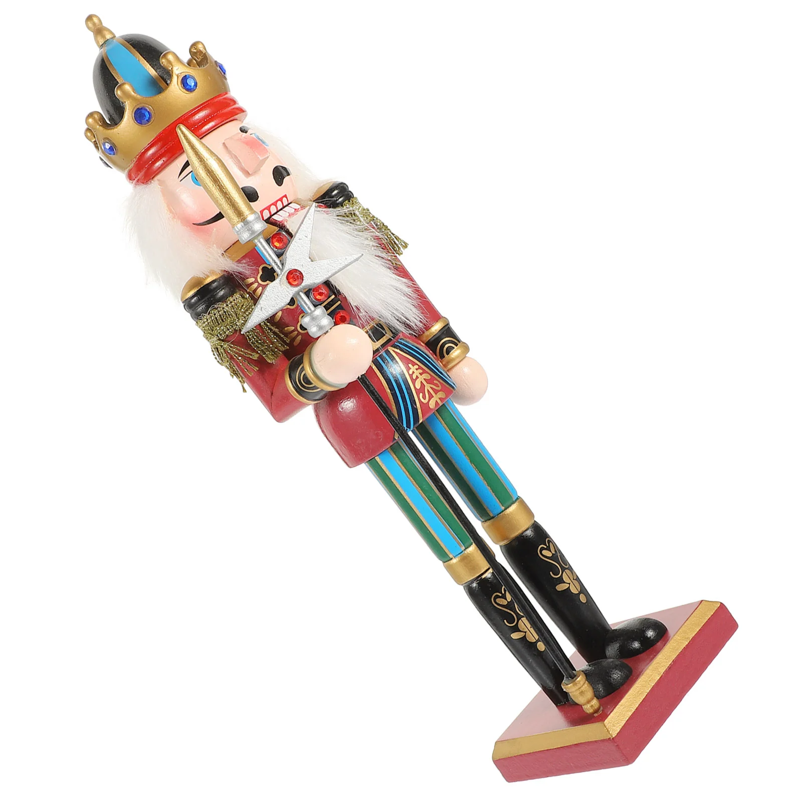 

Nutcracker Soldier Small Figures Kids Gifts Statue Nutcrackers Christmas Decorations Traditional Tall Wood Xmas Bride