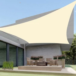 300D Waterproof Large Sun Shelter Sunshade Protection Outdoor Canopy Garden Patio Pool Shade Sail Awning Camping Shade 
