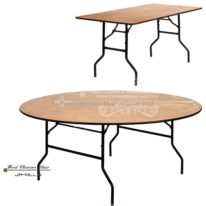 

Banquet Wedding Dining Outdoor Event round folding table for events party