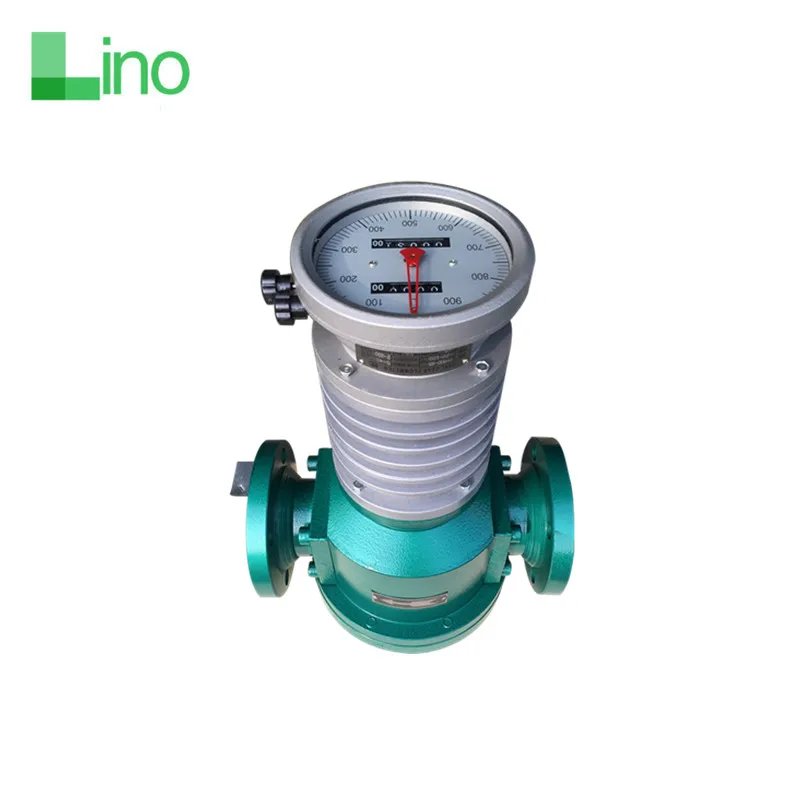 LN LC series mechanical volumetric oval gear fuel flow  meter diesel fuel