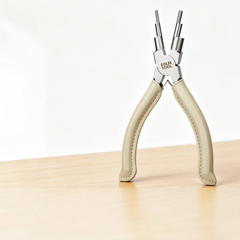 Stainless Steel Six Section Plier Wire Wrapping Tool For RUITOOL Jewelry Making DIY Handcrafted Decoration Art