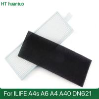 ILIFE robot replacement parts compatible with ILIFE sponge+filter A4s A6 A4 A40 DN621 HEPA filter vacuum cleaner accessories