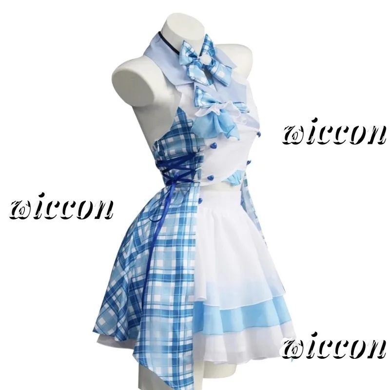 

DY20Vanilla Косплей Костюм Новое Платье Горничной Идол Сценический Choc Что Vanillaa Театральная Горничная Хэллоуин Cos Для Женщин Костюм 25