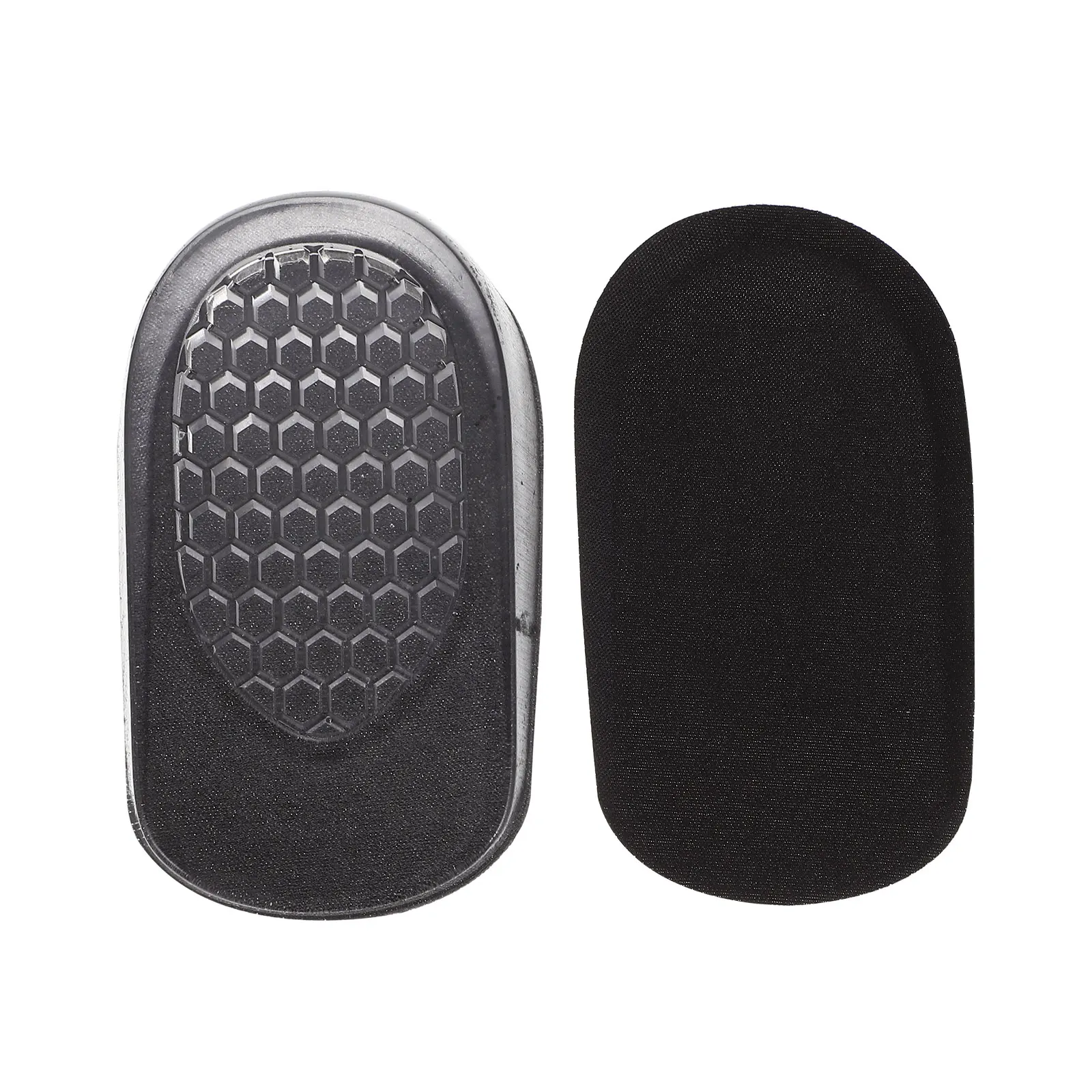 

2 Pcs Height Increase Insoles Ultra Thin Breathable Men Women Black Heel Lifts Invisible Inserts Foot Care Tools Shoe Pads