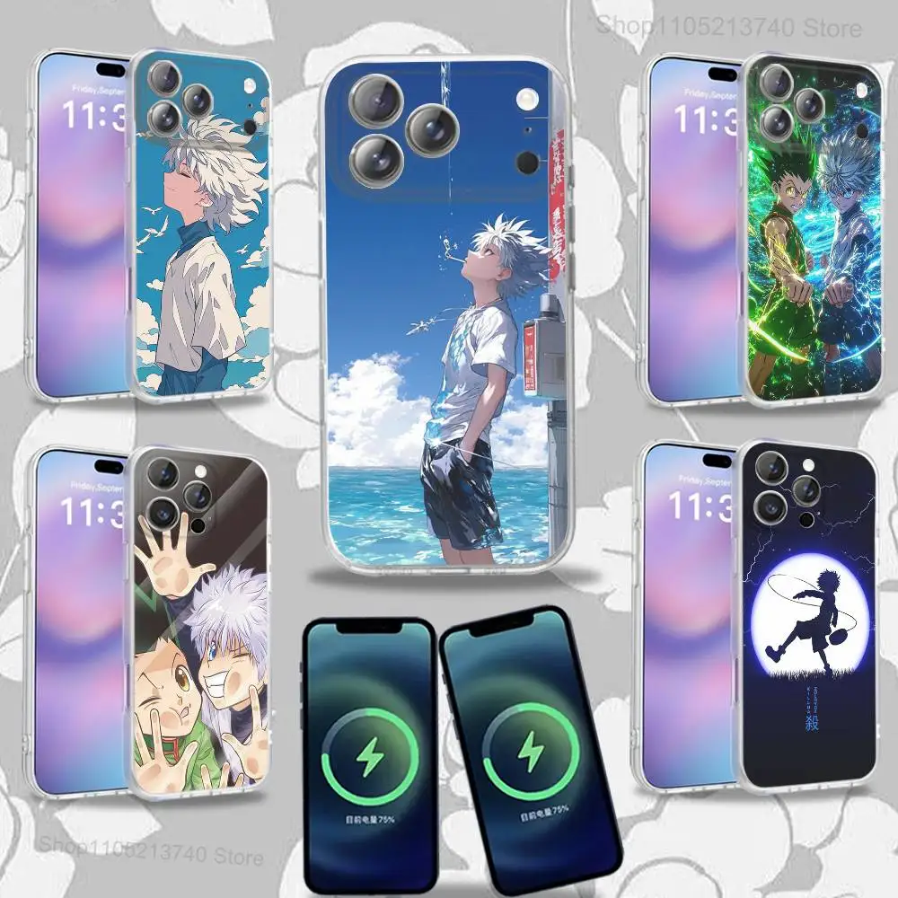 

Z-Zoldyck Hunter k-KilluaS For iPhone 17,12,11,14,13,15,16,Plus,Air,Pro,Max,E,Mini for Magsafe Magnetic Frosted Phone Case