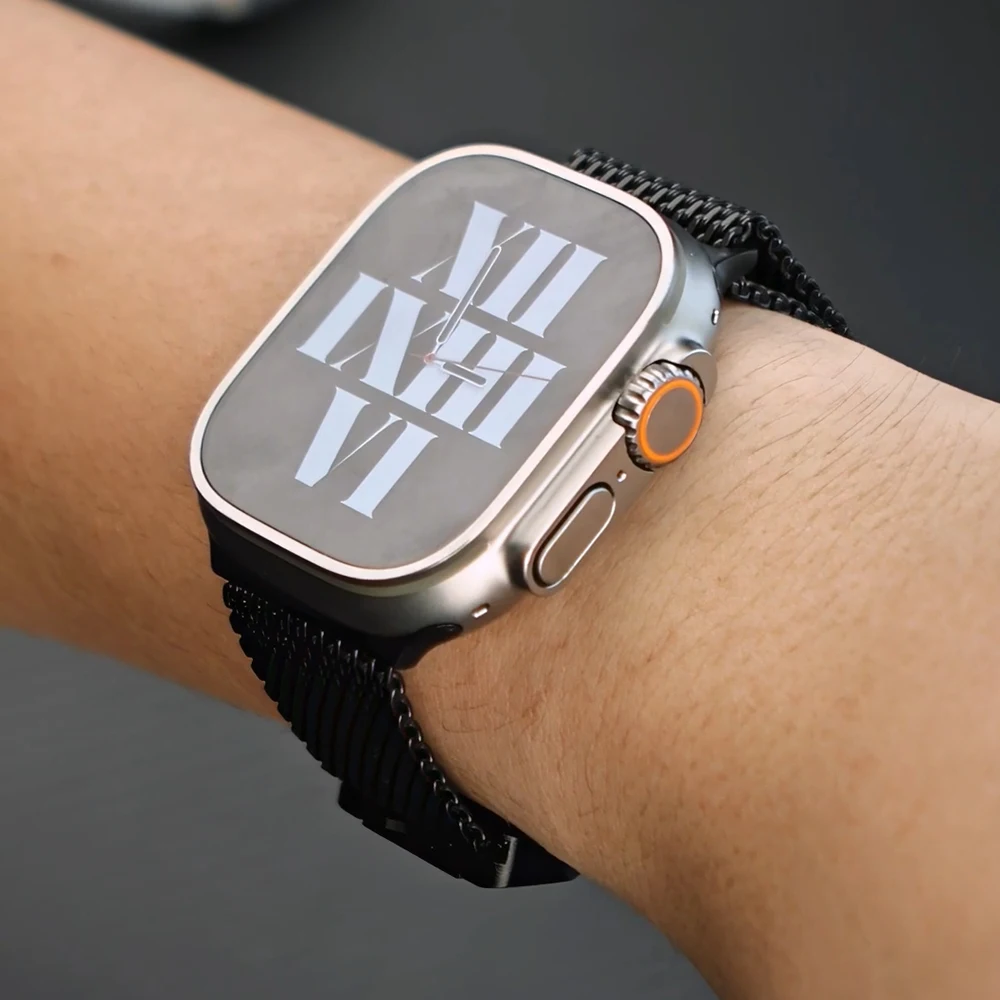 Cinturino milanese per Apple watch 10 Ultra 2 NUOVE cinturini Correa reloj Accessori iwatch 44 45 46 49mm Bracciale serie 9/81716/5/4/SE