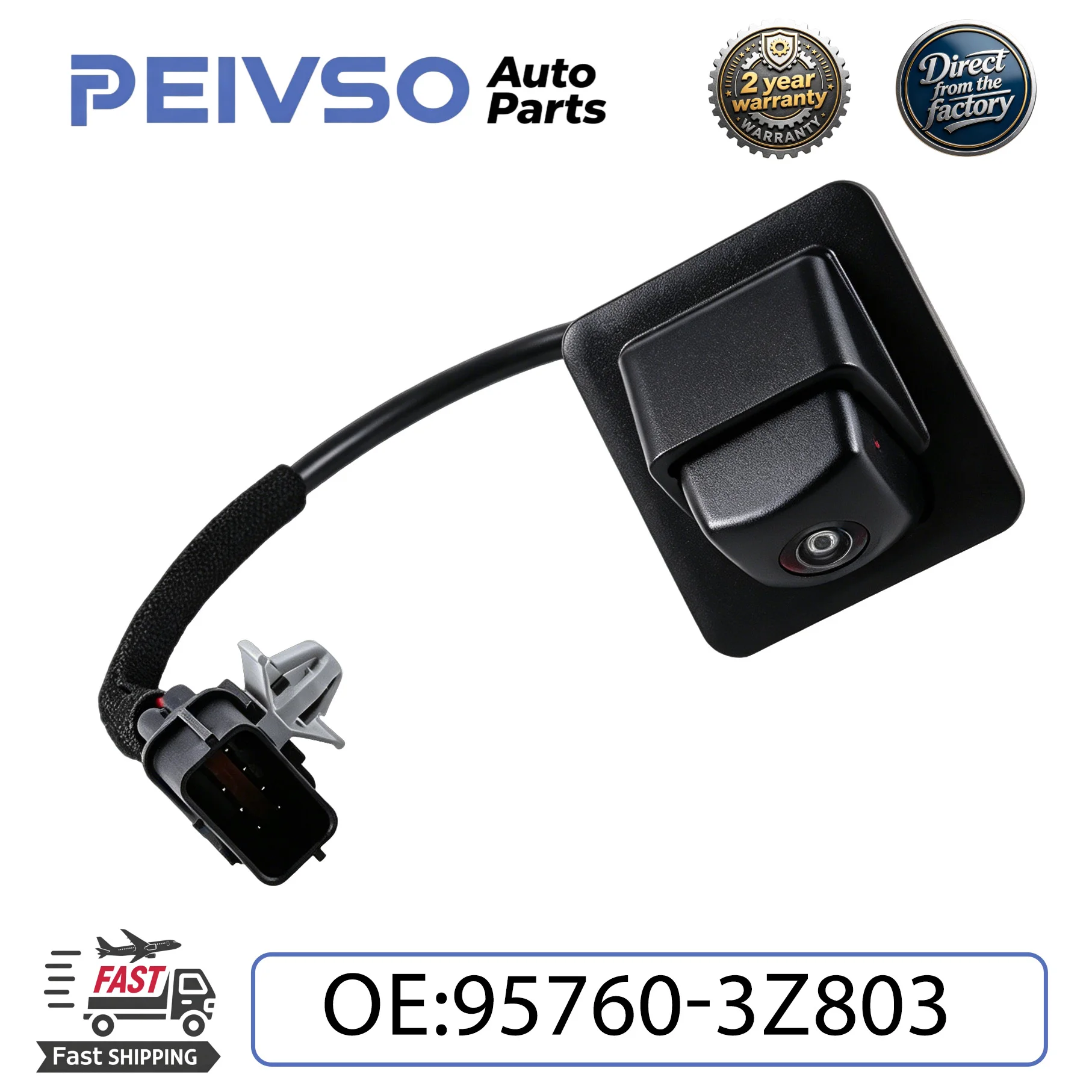 PEIVSO 95760-3Z803 High Quality Rear View Backup Parking Camera For Hyundai I40 2015-2017 Auto Parts