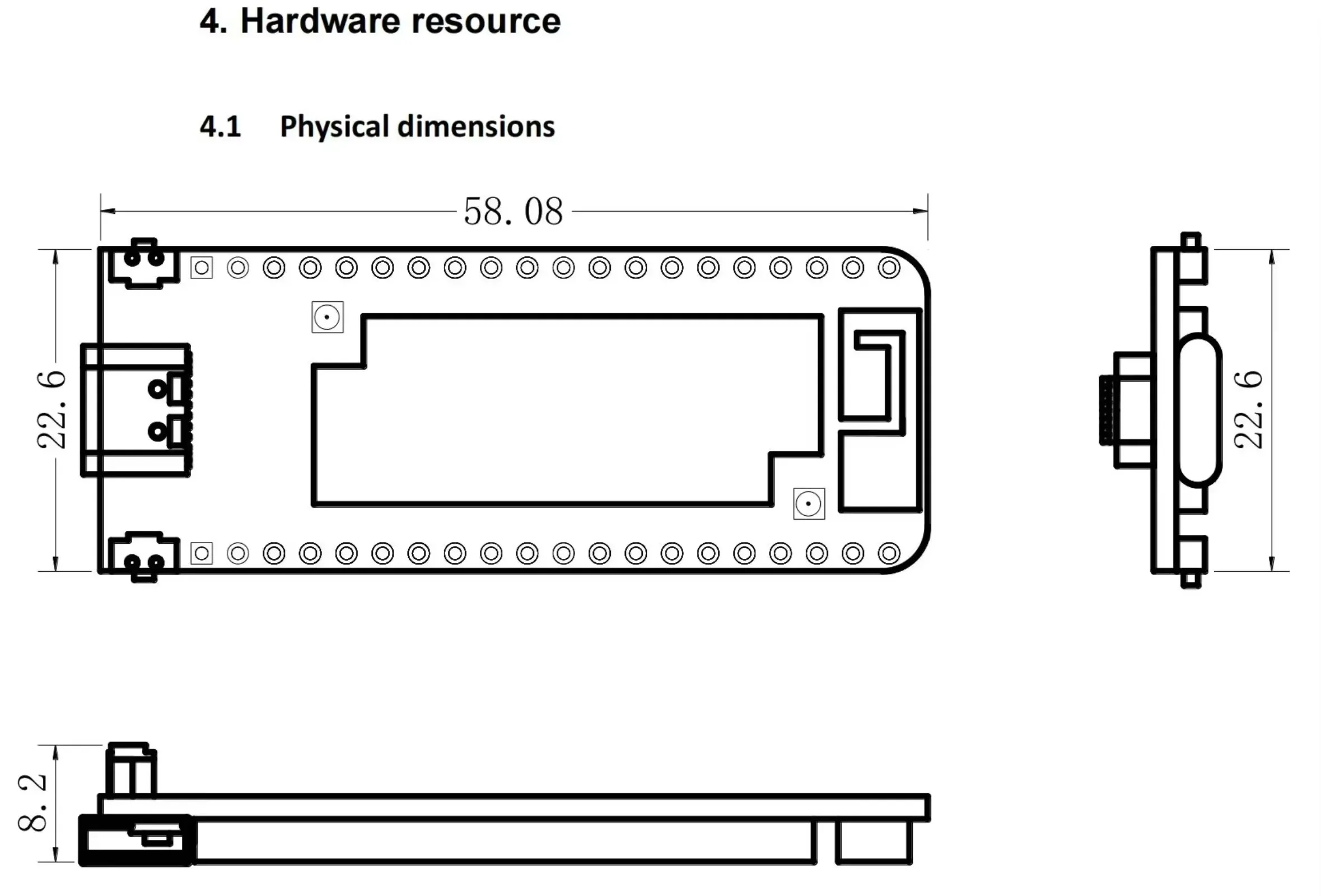 HTIT-WSL ESP32-S3 لورا مجلس التنمية SX1262 ESP32-PICO-D4 ESP32 LoRa عصا لاسلكية لايت V3 Dev مجلس ترقية الإصدار