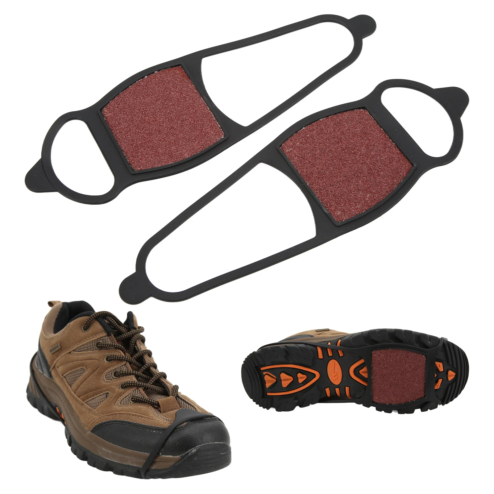 Coarse Sand Shoe Cover Coarse Sand Winter Ice Snow Shoes One
