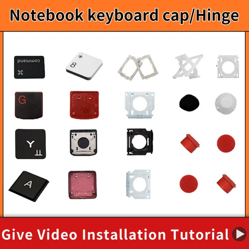 Teclado portátil para ASUS ACER HP DELL IBM lenovo Xiaomi HUAWEI Samsung MSi LG Apple HASEE SONY cap Keycap y reemplazo de bisagra