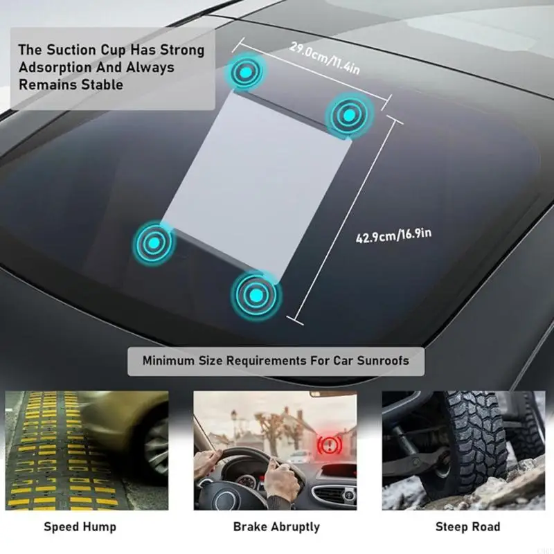 C90F сильная подсуда всасывающего чашки для защитного крепления для установки мини -спутников на автомобиле