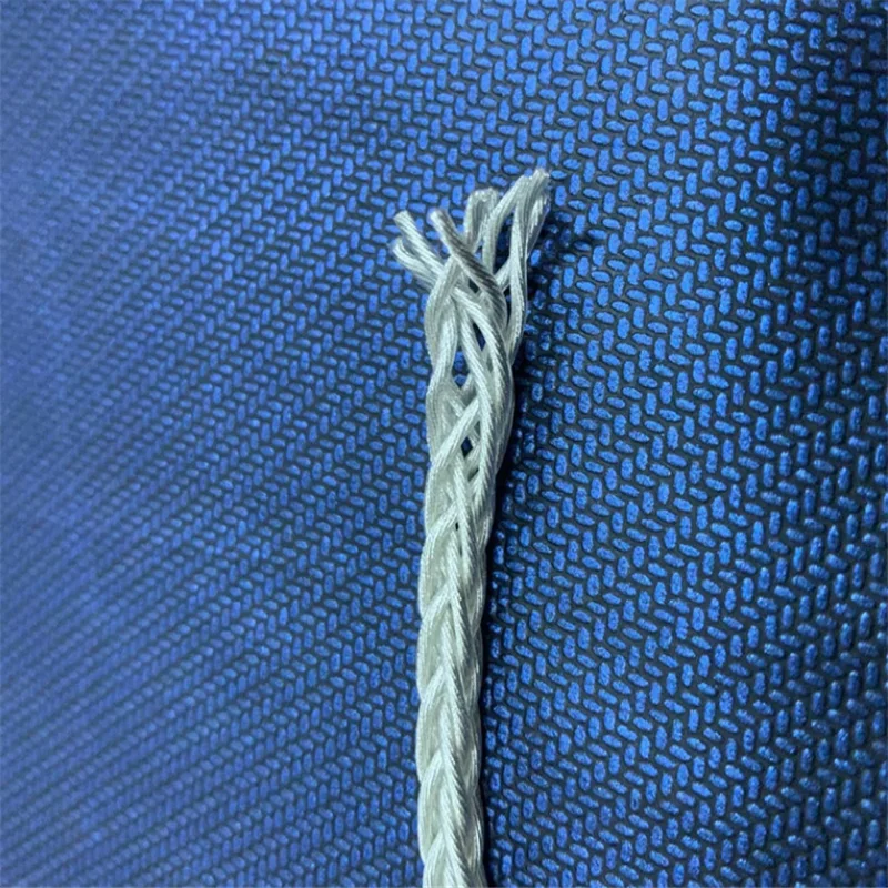 7N Đơn Tinh Thể Đồng Bạc Dây Đồng 8 Dây Bện 392 Core OD: 5.8MM