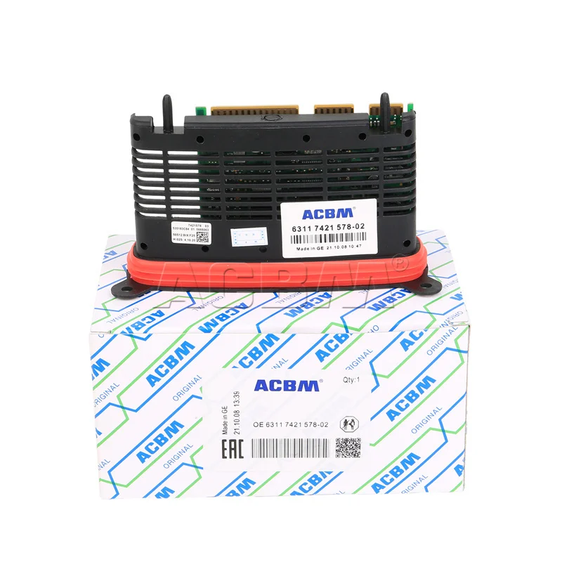 ACBM Xenon Headlight Ballast Module Control Unit For BMW X3 X4 Series F25 F26 63117421578 63117363098