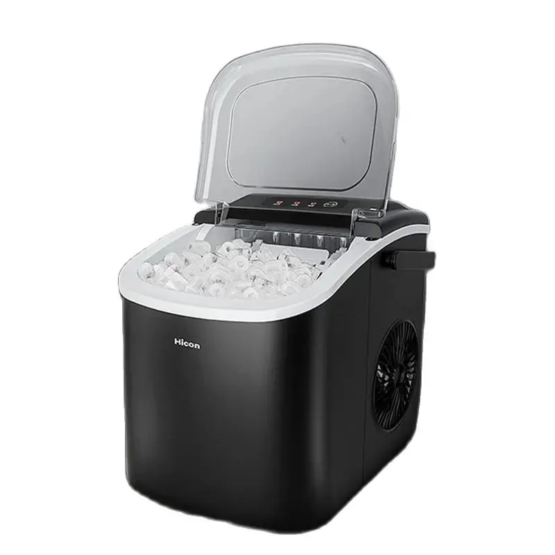 15KG Ice Machine Electric Generator Cooler Mini Ice Cube Maker with Handle Chopper Kitchen Appliance for Bars Restaurants Hotels
