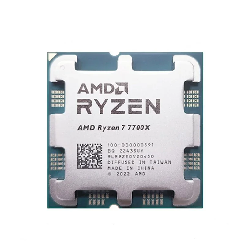 AMD Ryzen 7 7700 8 Cores 16 Threads 5.3GHz Desktop computer processor with AM5 Socket CPU