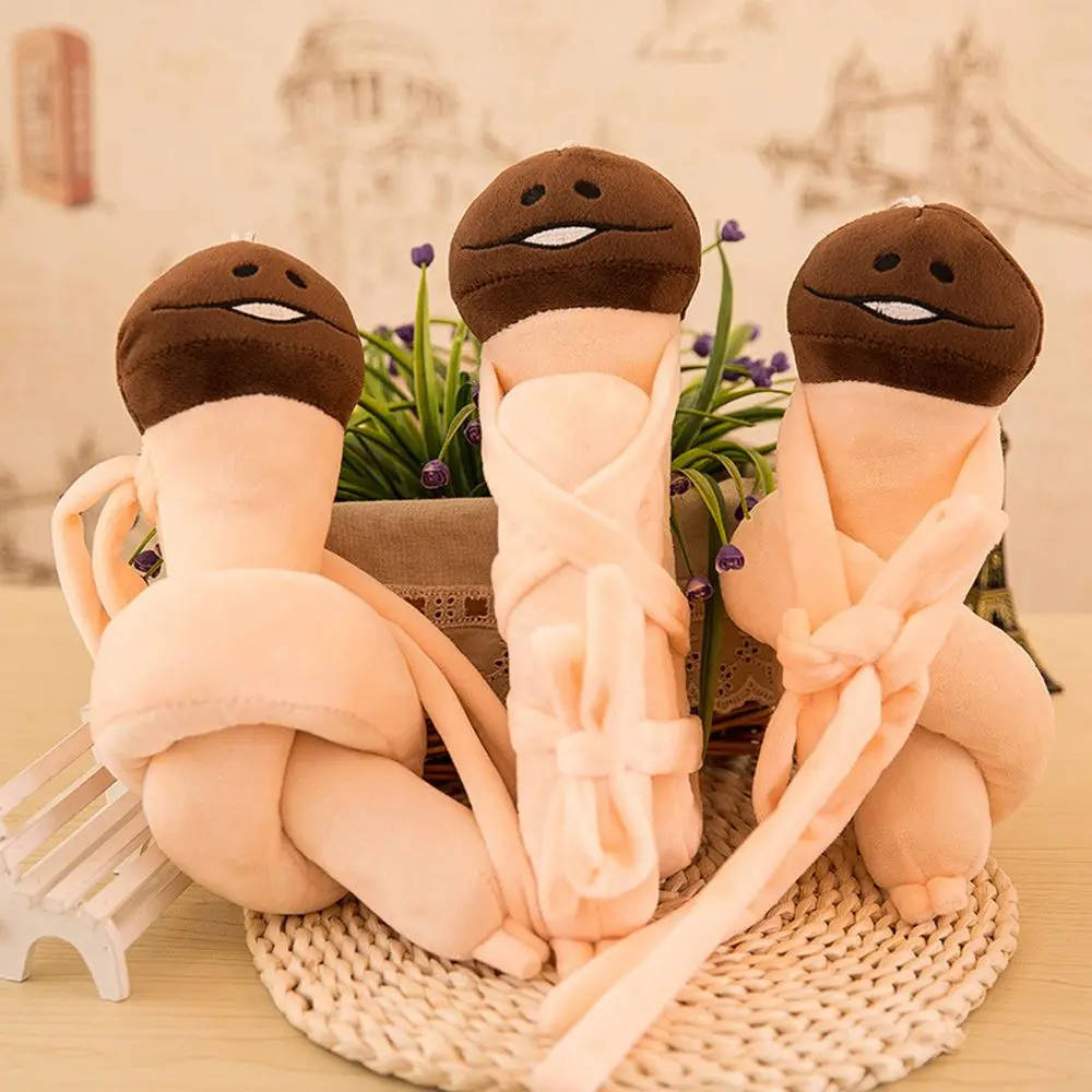 Sculpture Toy Home Decoration Mushroom Man Stuffed Toys Enoki Mushroom  Doll Mushroom Man Fangji Doll Slide Mushroom Plush Toys