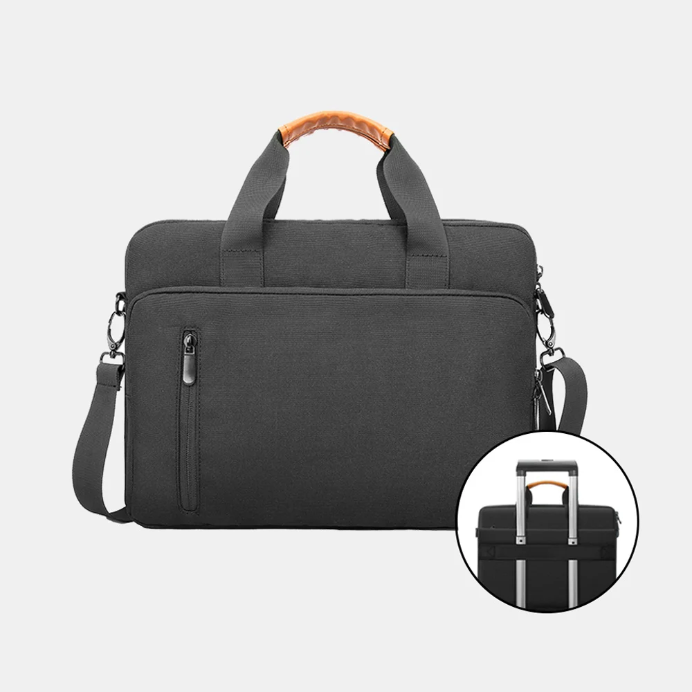 

15 16 inch Laptop Briefcase Larger Capacity Shoulder Bag 13 14 Notebook Bag for Macbook,HP,Xiaomi,Dell Business Messenger Bag