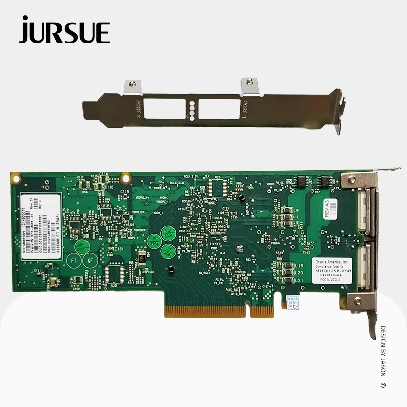 Imagem -02 - Mellanox Mhqh29b-xsr Placa de Rede Adaptador de Canal Host 40gbps Portas Qdr Sun Infiniband X4242a 3753696 Pcie x8