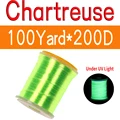1 pieza de color chartreuse UV